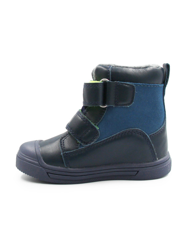 Ocieplane Buty Dziecięce na Jesień i Zimę AQUA-TEX DD STEP PONTE DA06-5-2968A royal blue