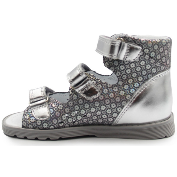 Kapcie korekcyjne dla dziewczynki z wysokim zapiętkiem do przedszkola Bartek 86803-023