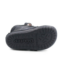 Buciki Zimowe Dla Dziewczynek Na Rzep Barefoot DD STEP W070-52624Z Royal Blue