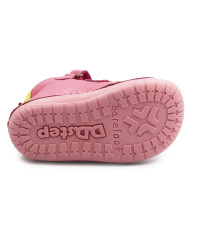 Różowe Buty Na Zimę Dla Dziewczynek Barefoot DD STEP W070-52624BV Pink