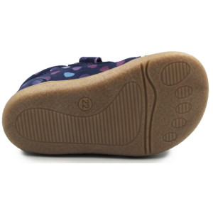 Półbuty Wiosenne dla dziewczynek w serduszka Mido 180-280 Jeans Hearts