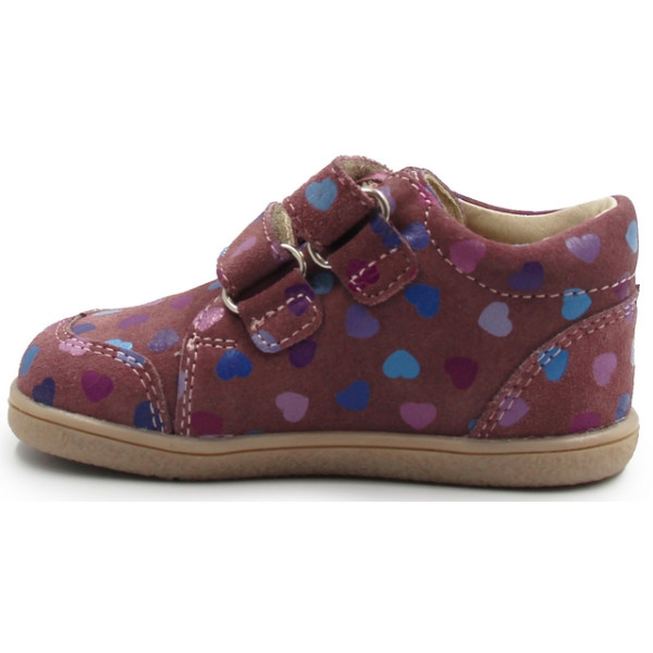 Buty dla dziewczynki półbuty na wiosnę Mido 180-280 Eosin Hearts