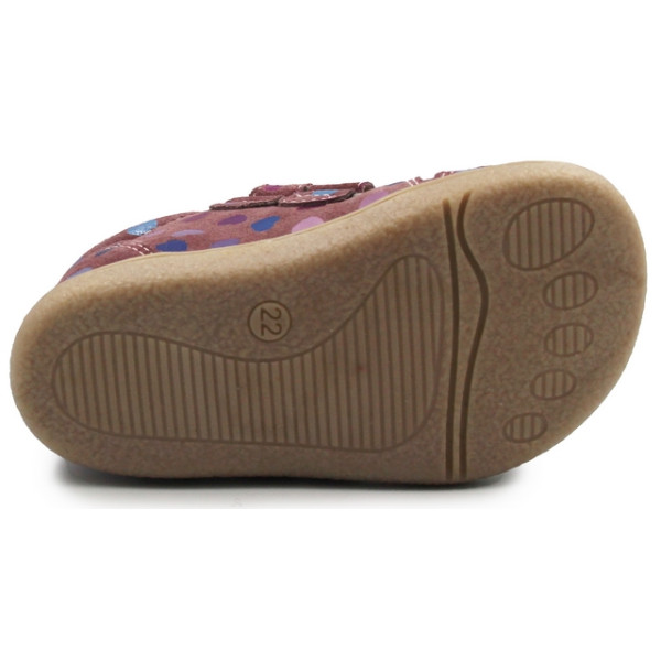 Buty dla dziewczynki półbuty na wiosnę Mido 180-280 Eosin Hearts