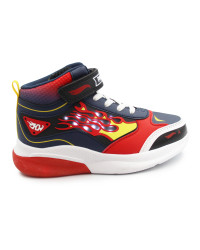 Chłopięce Buty Na Jesień Lekko Ocieplane Świecące LED Primigi 8991200 Hot Wheels
