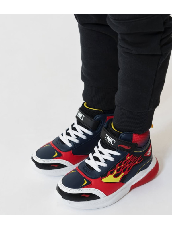 Chłopięce Buty Na Jesień Lekko Ocieplane Świecące LED Primigi 8991200 Hot Wheels