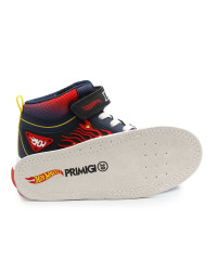 Chłopięce Buty Na Wiosnę Lekko Ocieplane Świecące LED Primigi 8991200 Hot Wheels