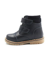 Kozaki Dziecięce Na Zimę Ocieplane Na Rzep Emel EV 2447D-22