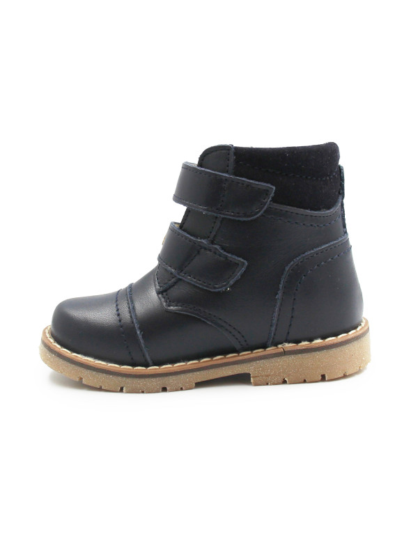 Kozaki Dziecięce Na Zimę Ocieplane Na Rzep Emel EV 2447D-22