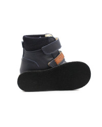 Kozaki Dziecięce Na Zimę Ocieplane Na Rzep Emel EV 2447D-22