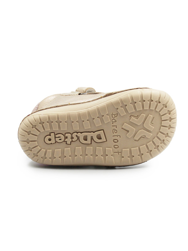 Dziewczęce Buty Ocieplane Na Zimę Barefoot DD STEP W070-52624AT Cream