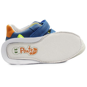 Buty Na Jesień Dla Chłopca Trampki Niebieskie Samolot Ponte DA03-4-1760A