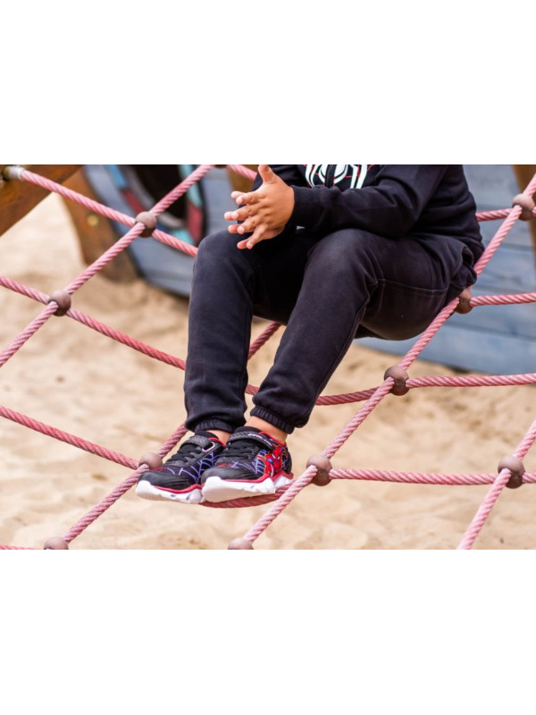 Sportowe Buty Do Szkoły Dla Chłopca Spider Man Bartek 87010-11 LED