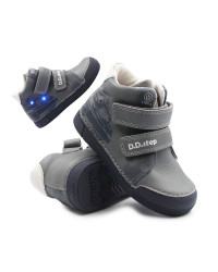 Dziecięce Buty Na Jesień Dla Chłopca Samochód LED DD STEP A068-52151M Grey