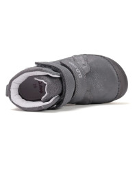 Buty Dziewczęce Na Jesień z Jednorożcem Świecące w Ciemności BAREFOOT DD STEP A063-52815M Dark Grey