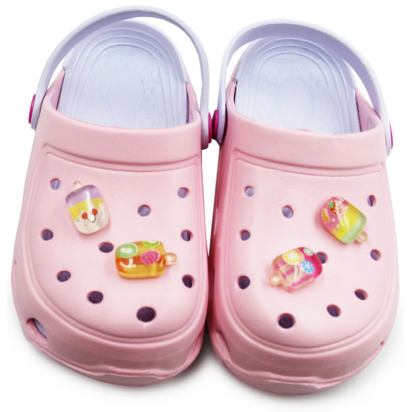 Piankowe Klapki Basenowe Dla Dziewczynki Na Lato Kroksy DD STEP J091-41700DM