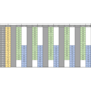 Wkładka Ortopedyczna Wyrównująca Lewa Wąska Skrót 0,5 CORRECT H