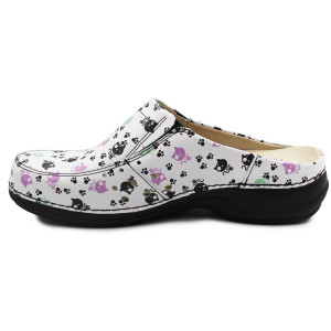 Damskie Klapki Nursing Care Berlin wg4af20 Cats