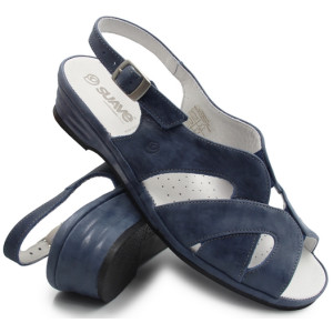 Sandały damskie ze skóry...