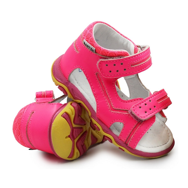 Sandały Buty Bartek w-71825/NPF Dziewczęce Sandały z wygodnym zapięciem na Rzepy