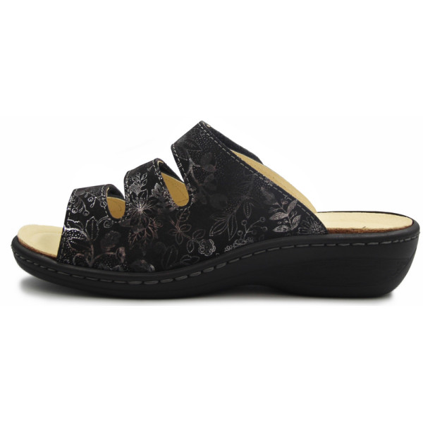Klapki Damskie Na Szerokie Stopy Dr Brinkmann 700438-01
