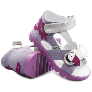 Sandały Dla Dziewczynki Bartek 11227014 Fiolet