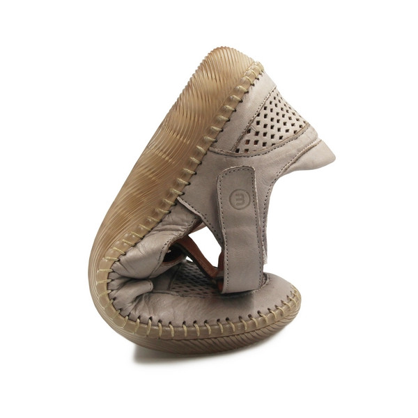 Półbuty Damskie Elastyczne Barefoot Miękkie Na Wiosnę Lato Manitu 840071-08 beige