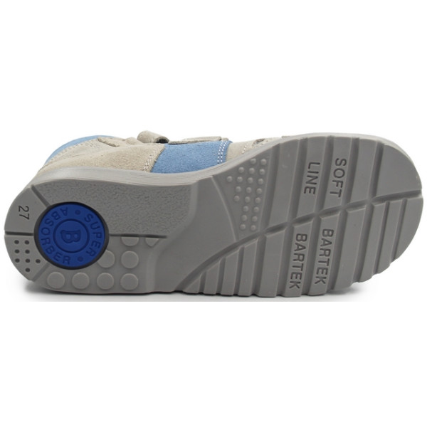 Sandały dla chłopca do przedszkola ze skóry naturalnej Bartek 81804-020