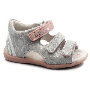 Sandały Dla Dziewczynki Zmieniające Kolor D.D.Step g075-345a White