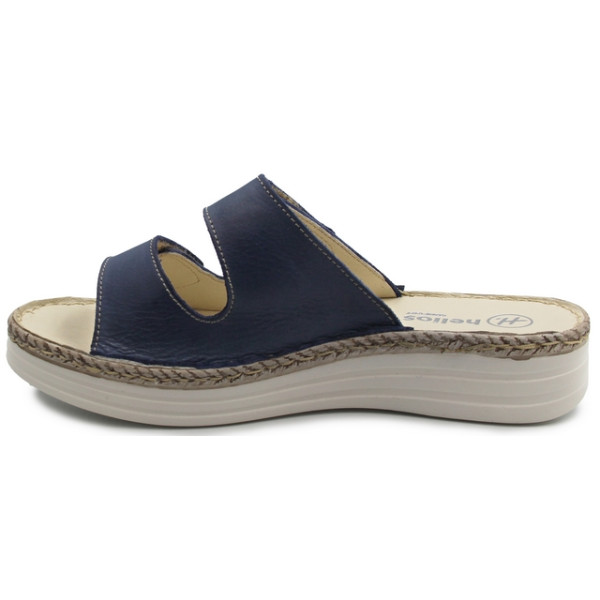 Klapki Dla Kobiet Na Lato Do Pracy Helios 122 Granat