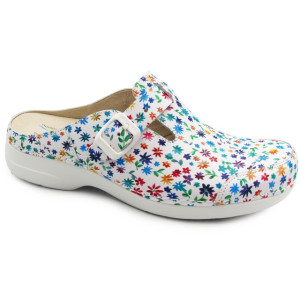 Klapki Damskie Do Pracy Nursing Care Noruega Flowers pe94f4