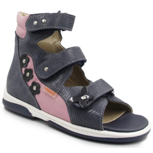 Sandały Ortopedyczne Dla Dziewczynki Na Lato Wakacje MEMO AGNES