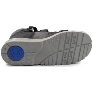 Sandały profilaktyczne dla chłopca z wysokim zapiętkiem Bartek 81804-022