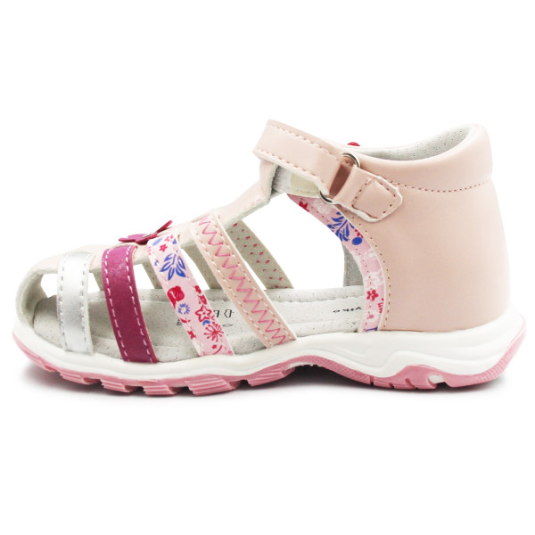 Dziewczęce Różowe Sandały Na Lato Wojtyłko 1s23731