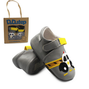 Kapcie Niemowlęce Niechodki DD STEP  k1596-41928 Grey