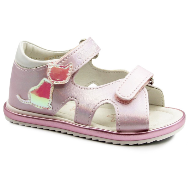 Sandały Dla Dziewczynki Kot Błyszczące Primigi 3913211