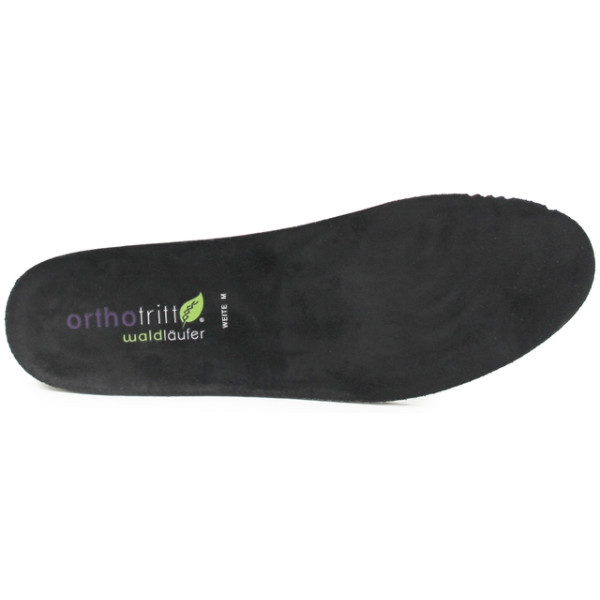 Damskie Buty Skórzane Na Wiosnę Czarne Waldlaufer 815M32