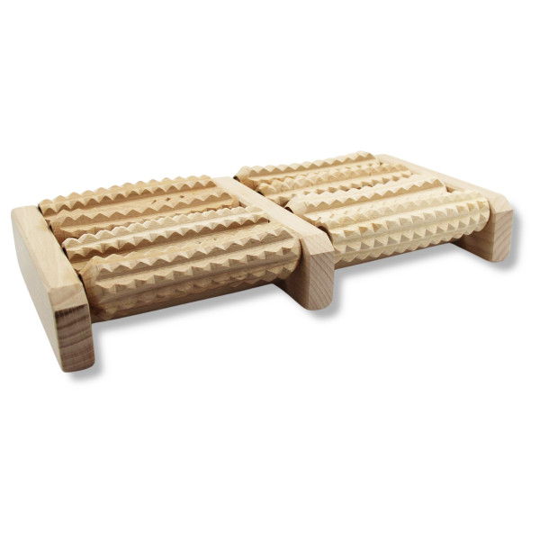 Drewniany Masażer Do Stóp Czterorzędowy 8 Rolkowy ms-04 a Tylmax