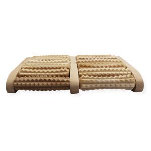 Masażer Drewniany Do Stóp Szeroki Siedmiorzędowy 14-rolkowy ms-07 Tylmax