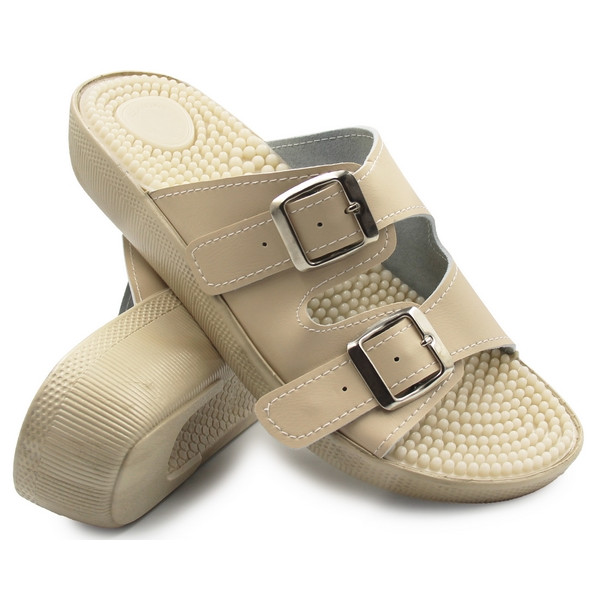 Klapki Damskie Fakirki 03/C2F Beige SILVA