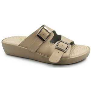 Klapki Damskie Fakirki 03/C2F Beige SILVA