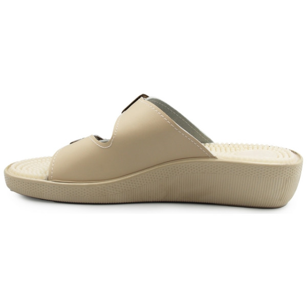Klapki Damskie Fakirki 03/C2F Beige SILVA