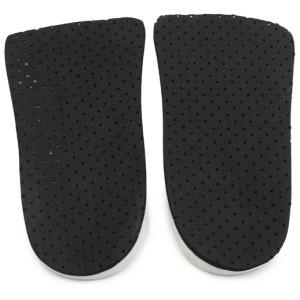 Wkładki ortopedyczne 3/4 supinujące piętę dla dzieci czarne CORRECT S