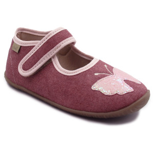 Papcie Dla Dziewczynki z Motylkiem Emel ek 4000C-2