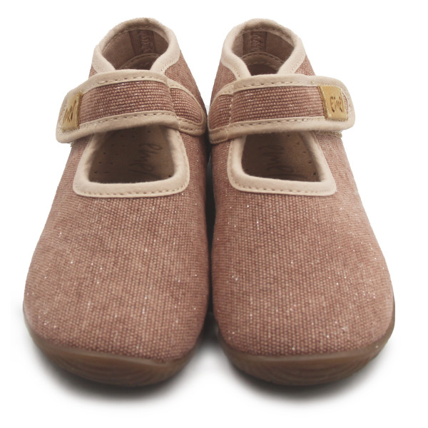 Buty Na Zmianę Szkolne Kapcie Dziecięce Różowe Emel ek 4000-14