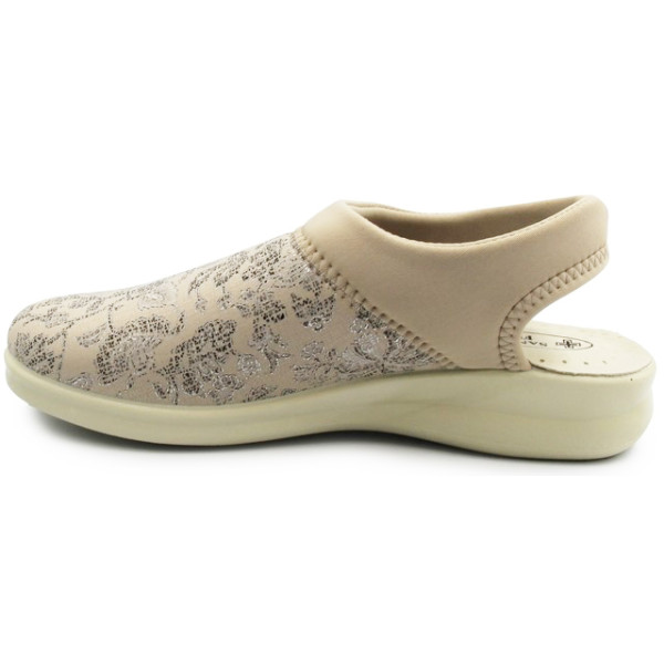 Półbuty z odkrytą piętą na wiosnę lato dla kobiet SANITAL-FLEX 8232.36