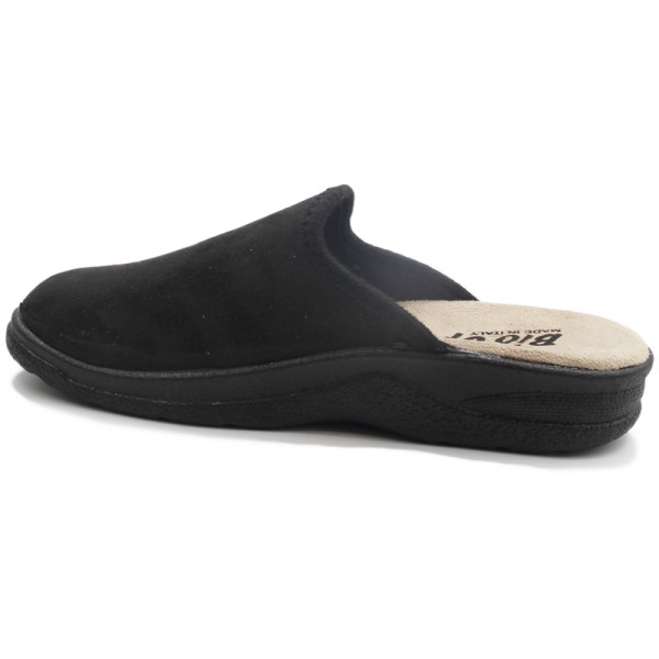 Czarne klapki kapcie męskie Bio Up GE 617 Strech Nero Black
