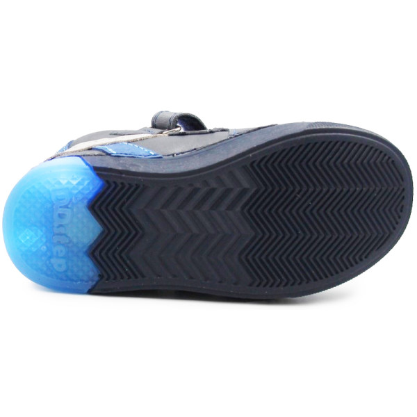 Buty Na Wiosnę Dla Chłopca DD Step a068-398M Royal Blue Świecąca Podeszwa LED