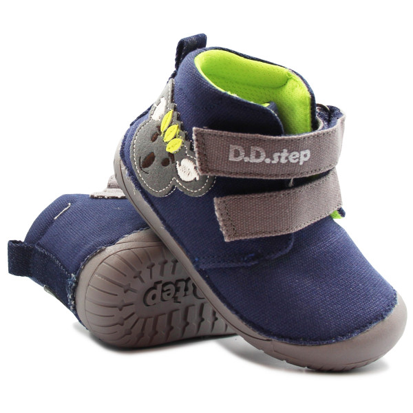 Buty Dziecięce Na Wiosnę Do Przedszkola Barefoot DD Step 070-12 Miś Koala