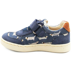 Buty Na Wiosnę Dla Chłopca Półbuty Mido 20-61 Doggy Blue