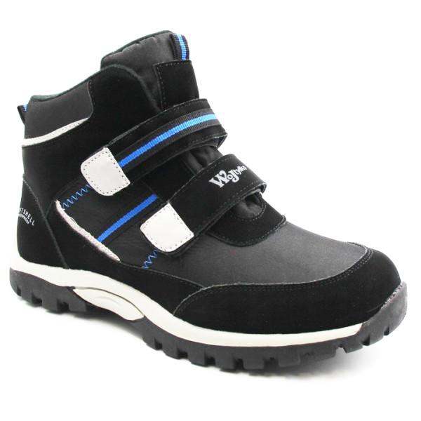 Buty na jesień zimę dla chłopca ocieplane Wojtyłko 5z24094 czarny